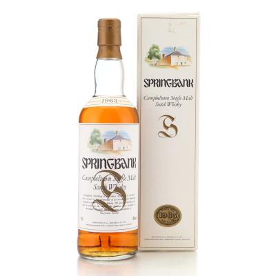 Image for Springbank 1963
