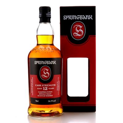 Image for Springbank 12 Year Old Cask Strength 2017 / 54.2%