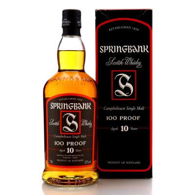 Image for Springbank 10 Year Old 100 Proof