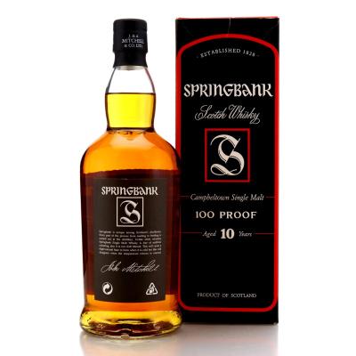 Image for Springbank 10 Year Old 100 Proof