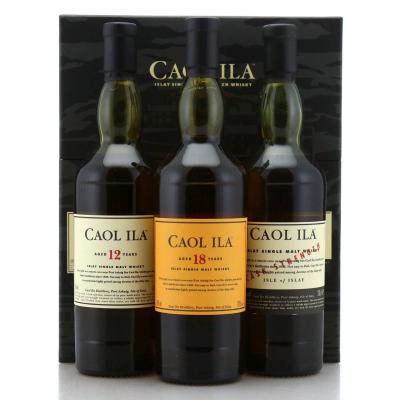 Image for Caol Ila Collection Gift Pack 3 x 20cl