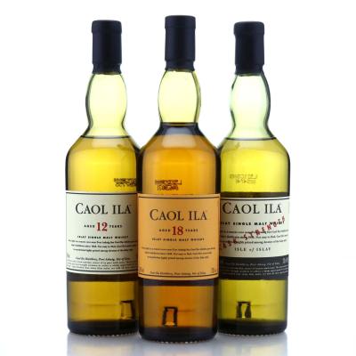 Image for Caol Ila Collection Gift Pack 3 x 20cl