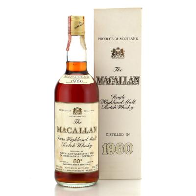 Image for Macallan 1960 Campbell, Hope and King 80 Proof / Rinaldi Import