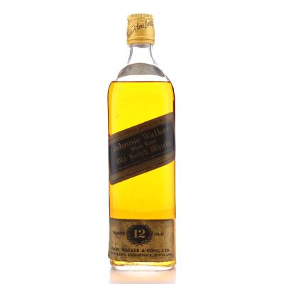 Image for Johnnie Walker Black Label 12 Year Old 1970s