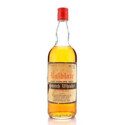 Image for Balblair 10 Year Old Gordon and MacPhail 1970s