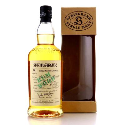 Image for Springbank 1989 Rum Wood 12 Year Old
