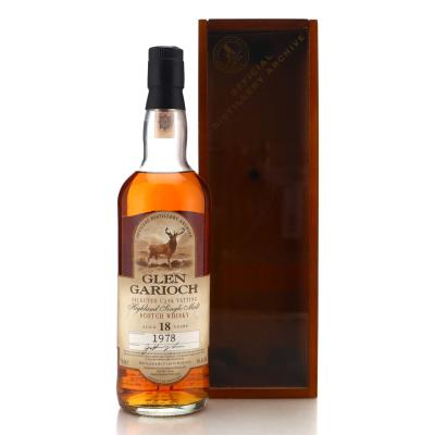Image for Glen Garioch 1978 Selected Cask Vatting 18 Year Old / Taverna Degli Artisti Import