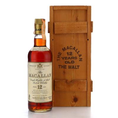 Image for Macallan 12 Year Old early 1980s / Giovinetti Import