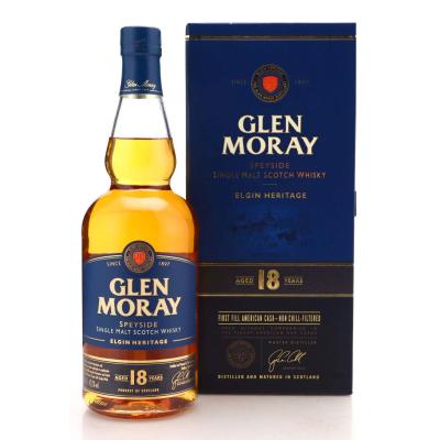 Image for Glen Moray 18 Year Old First Fill American Cask
