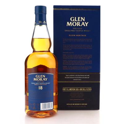 Image for Glen Moray 18 Year Old First Fill American Cask