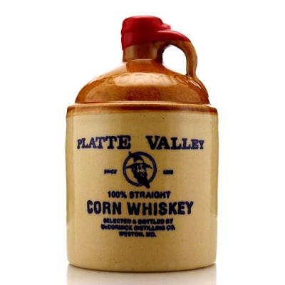Image for Platte Valley 3 Year Old 100% Straight Corn Whiskey Decanter 70cl