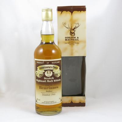 Benrinnes 1968 Gordon and Macphail 13 Year Old