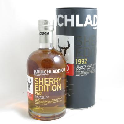Bruichladdich 1992 Fino Sherry Edition (Signed)