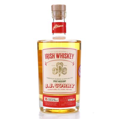 J.J. Corry 16 Year Old Irish Single Malt 50cl / The Flintlock No.1