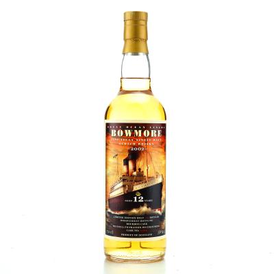 Bowmore 2002 Jack Wiebers 12 Year Old Great Ocean Liners / Whiskyfair Radebeul 