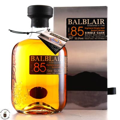 Balblair 1985 Single Bourbon Cask #247 / Natex Balblair 1985 Single Bourbon Cask #247 / Natex