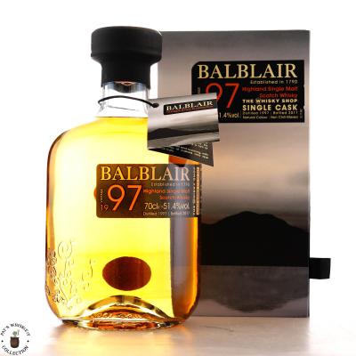 Balblair 1997 Single Bourbon Cask #913 / TWS