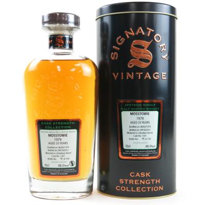 Mosstowie 1979 Signatory Vintage 33 Year Old