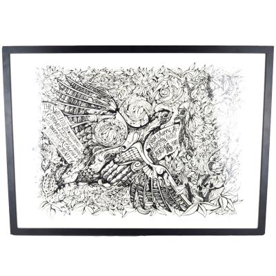 Famous Grouse 16 Year Old Double Matured Artwork / Framed Famous Grouse 16 Year Old Double Matured Artwork / Framed