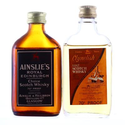 Clynelish, Ainslie and Heilbron Miniatures x 2