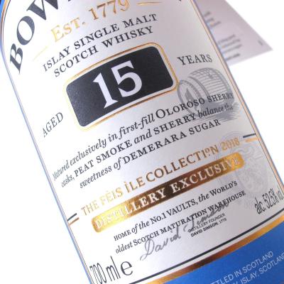 Image for Bowmore 15 Year Old Sherry Cask -  Fèis Ìle  2018