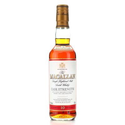 Macallan 10 Year Old Cask Strength 33cl / 58.1%