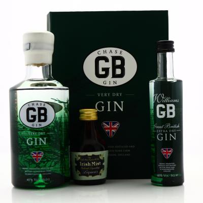 Chase GB Gin & Irish Mist Liqueur 20cl, 5cl & 2.84cl