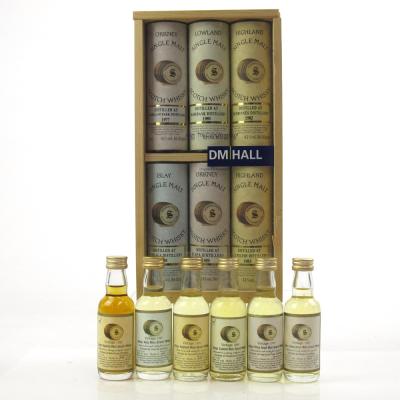 Signatory Vintage DM Hall Miniature Gift Pack 6 x 5cl / Including Rosebank 1989 Signatory Vintage DM Hall Miniature Gift Pack 6 x 5cl / Including Rosebank 1989