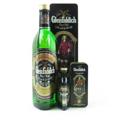 Glenfiddich Clans of the Highland / Clan Sutherland / Including Matching Miniature