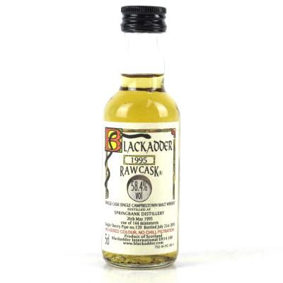 Springbank 1995 Blackadder Miniature 5cl