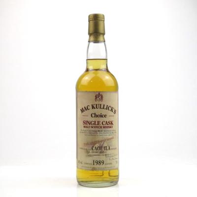 Caol Ila 1989 Mac Kullick's Choice Single Cask