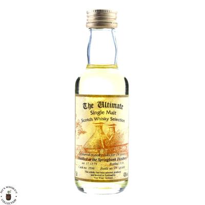 Springbank 1975 The Ultimate 18 Year Old Miniature Springbank 1975 The Ultimate 18 Year Old Miniature