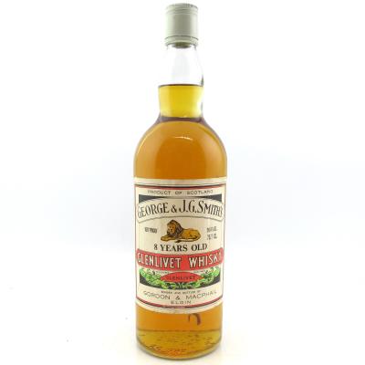 Glenlivet Gordon and MacPhail 100 Proof 1970s