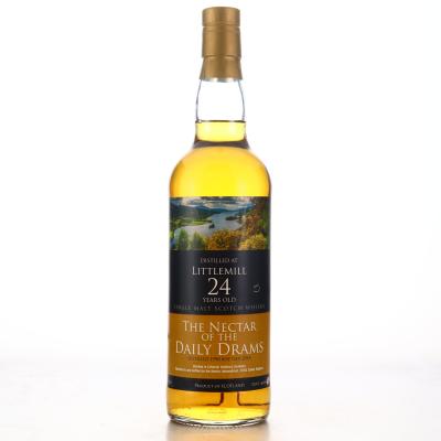 Littlemill 1990 The Nectar of the Daily Drams 24 Year Old