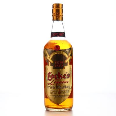 Locke's Liqueur Irish Whiskey circa 1950s