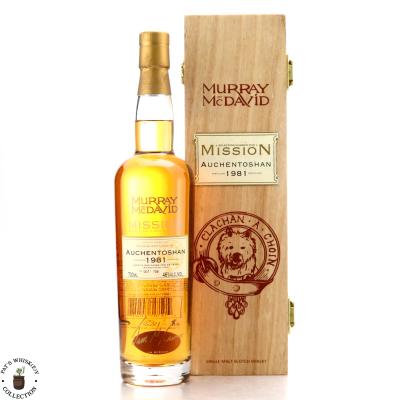 Auchentoshan 1981 Murray McDavid 24 Year Old Mission V