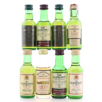 Glenlivet Miniature Selection 8 x 5cl