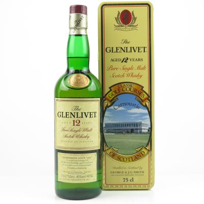 Glenlivet 12 Year Old Carnoustie Golf Course Tin