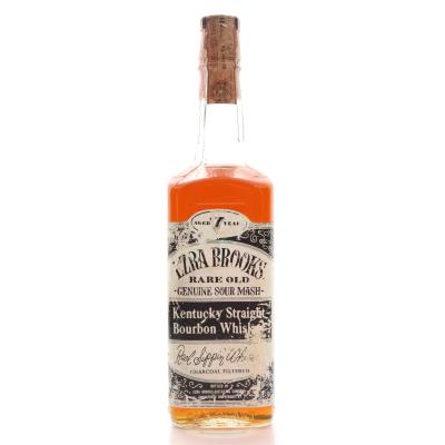 Ezra Brooks 7 Year Old Kentucky Straight Bourbon 1970s