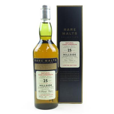 Hillside 1971 Rare Malt 25 Year Old 