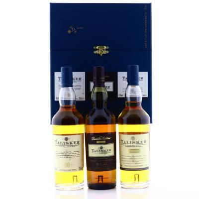 Talisker Gift Pack 3 x 20cl / includes 2000 Distiller's Edition