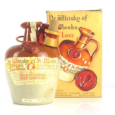Ye Whisky of Ye Monks De Luxe Scotch Whisky | Whiskey