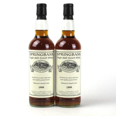 Springbank 1999 Small Casks Private Bottling 2 x 70cl
