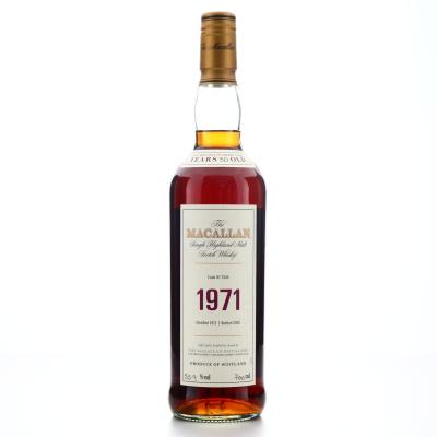 Macallan 1971 Fine and Rare 30 Year Old #7556