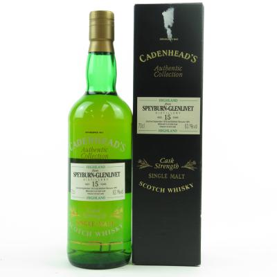 Speyburn 1975 Cadenhead's 15 Year Old Speyburn 1975 Cadenhead's 15 Year Old