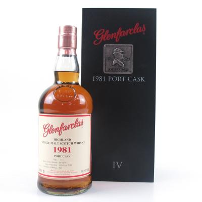 Glenfarclas 1981 Port Cask 35 Year Old Collector Series IV