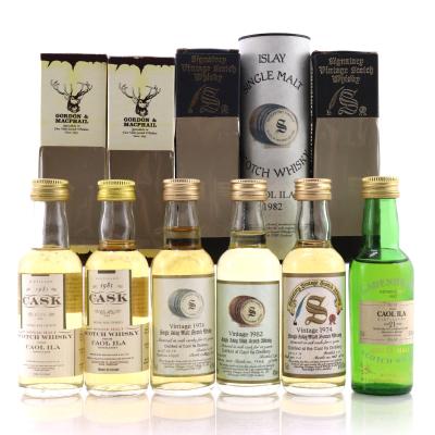 Caol Ila Miniatures x 6