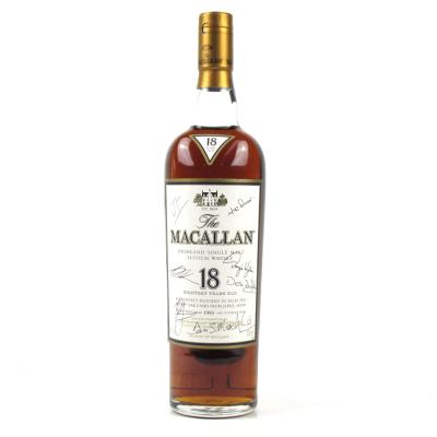 Macallan 18 Year Old 1993 Signed Macallan 18 Year Old 1993 Signed