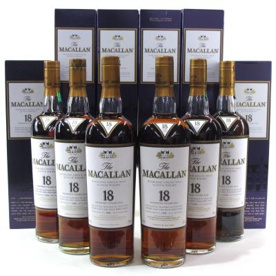 Macallan 18 Year Old 1990-1995 6 x 70cl