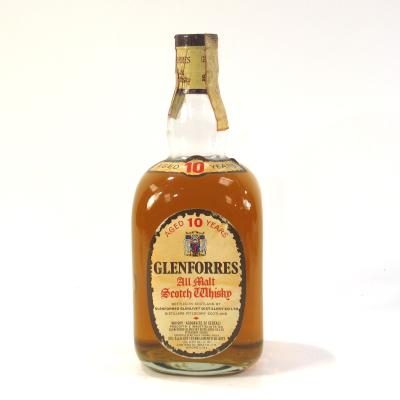 Glenforres 10 Year Old All Malt 1970s